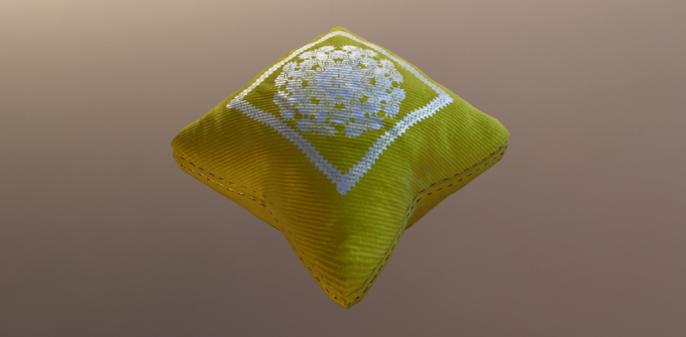 PILLOW SET Low-poly 3D model_86