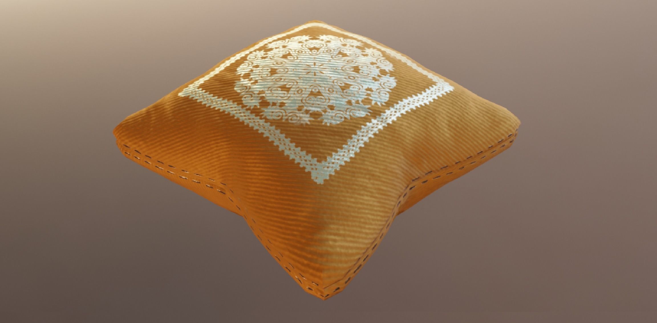PILLOW SET Low-poly 3D model_79