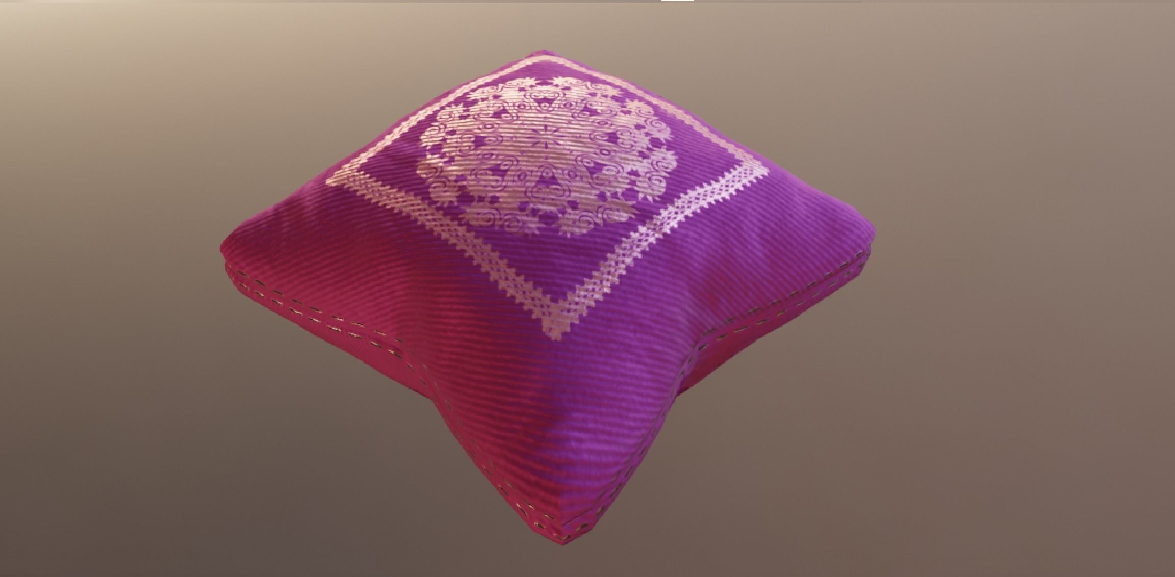 PILLOW SET Low-poly 3D model_78