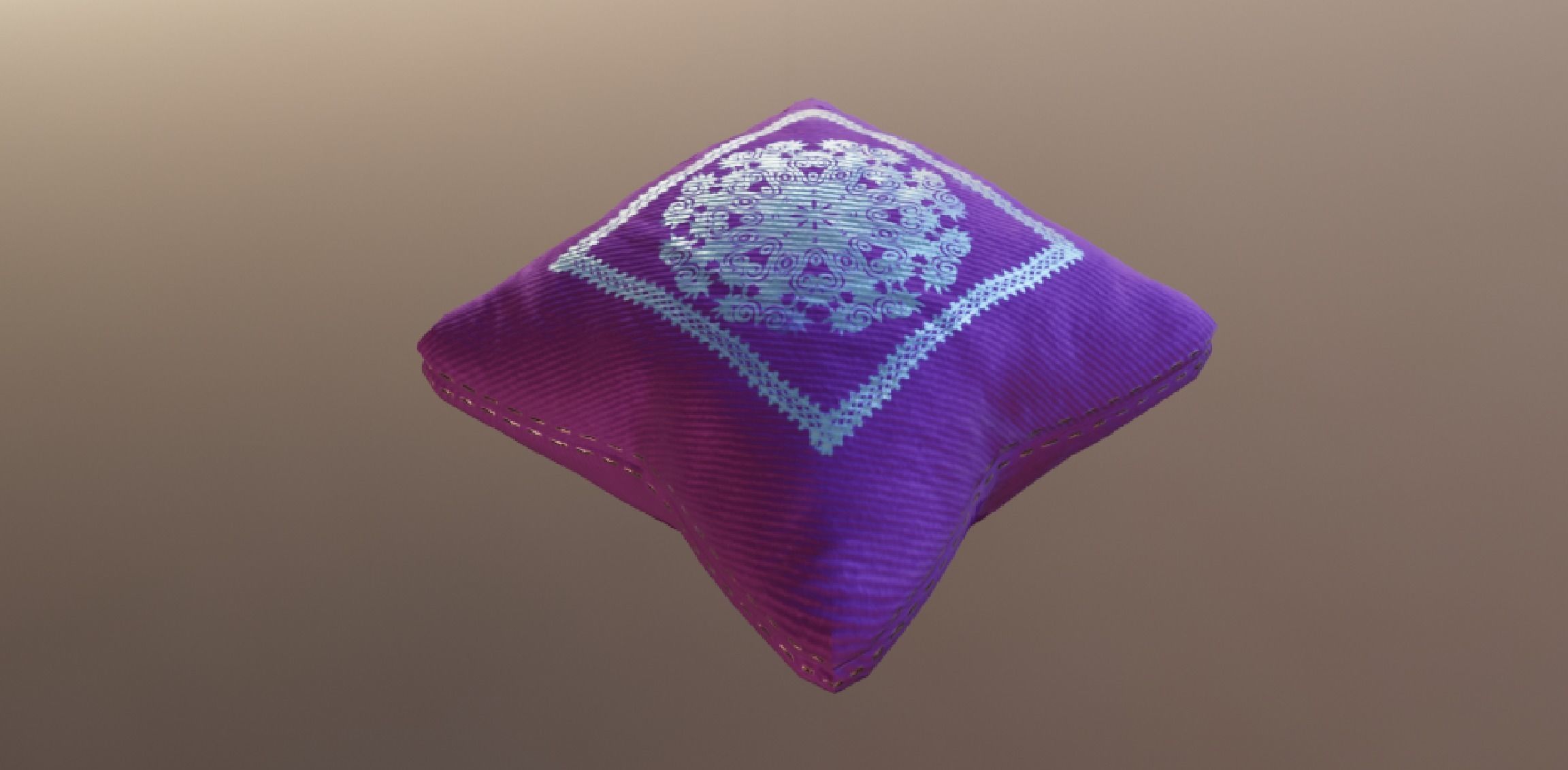 PILLOW SET Low-poly 3D model_68