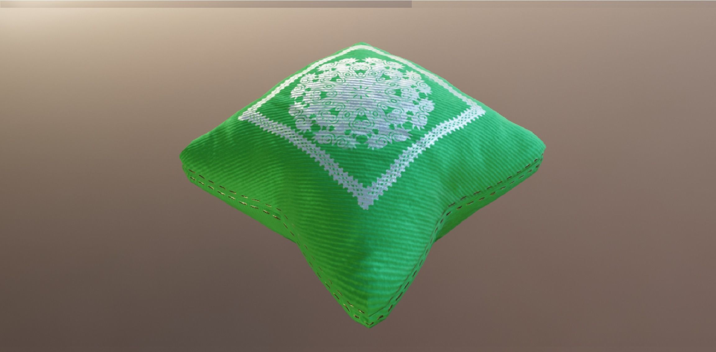 PILLOW SET Low-poly 3D model_97