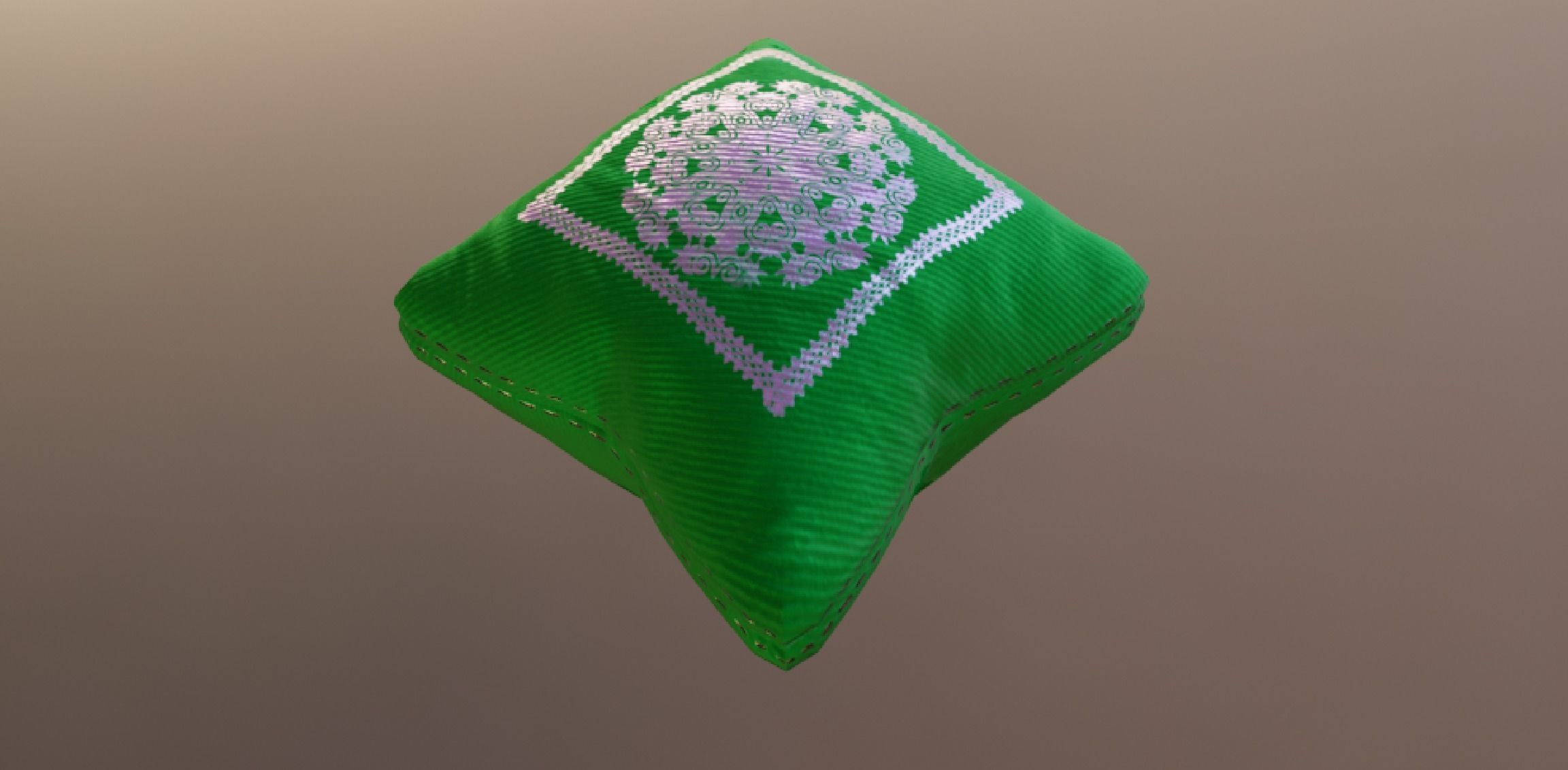 PILLOW SET Low-poly 3D model_60