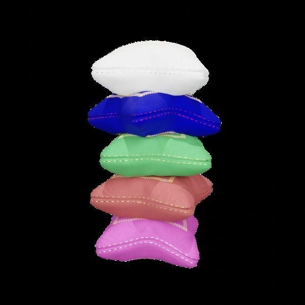 PILLOW SET Low-poly 3D model_52