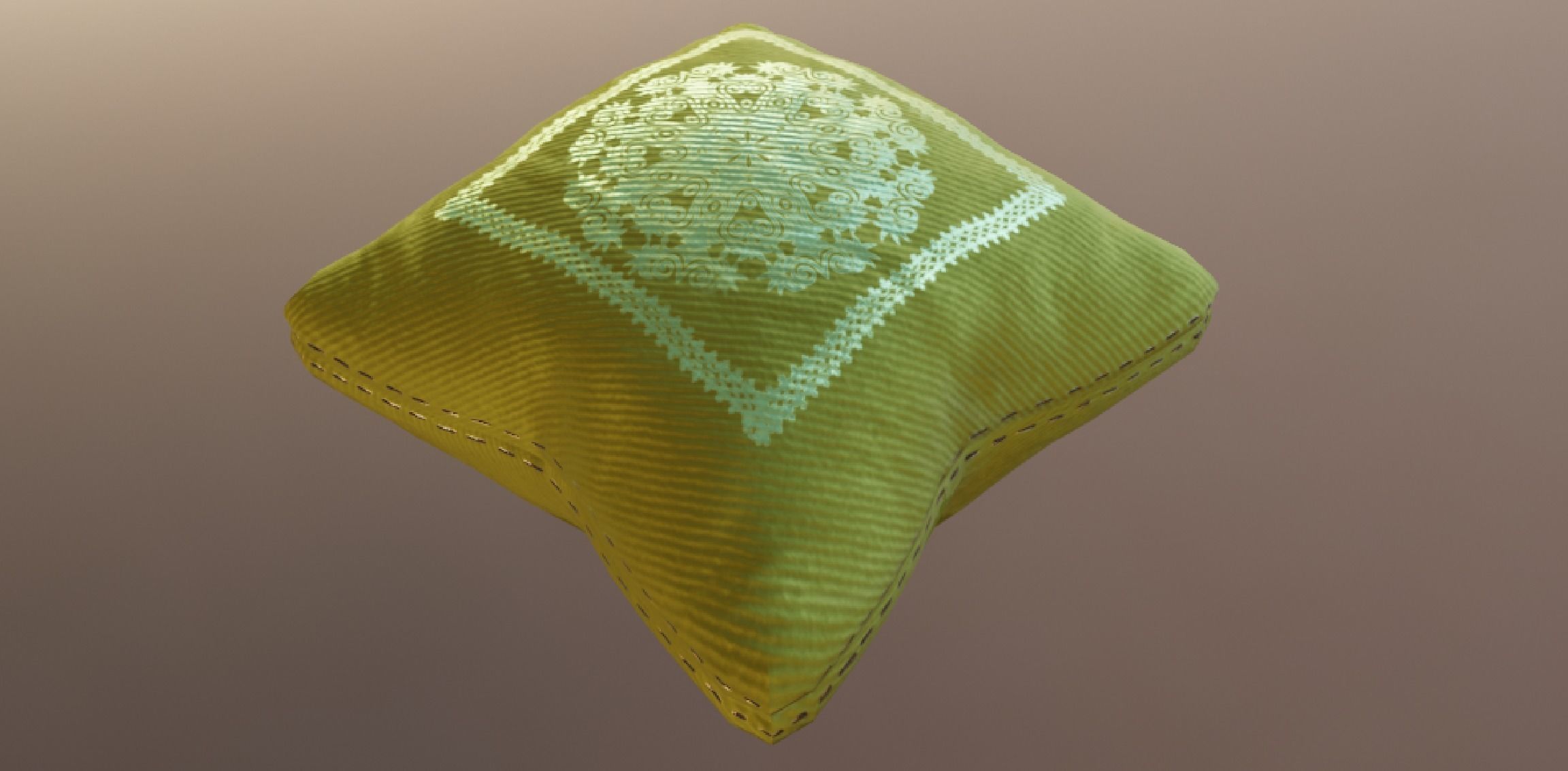 PILLOW SET Low-poly 3D model_91
