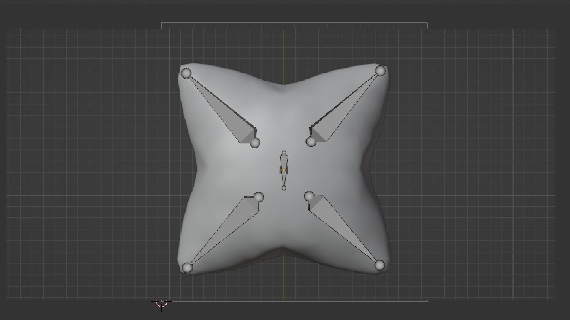 PILLOW SET Low-poly 3D model_110