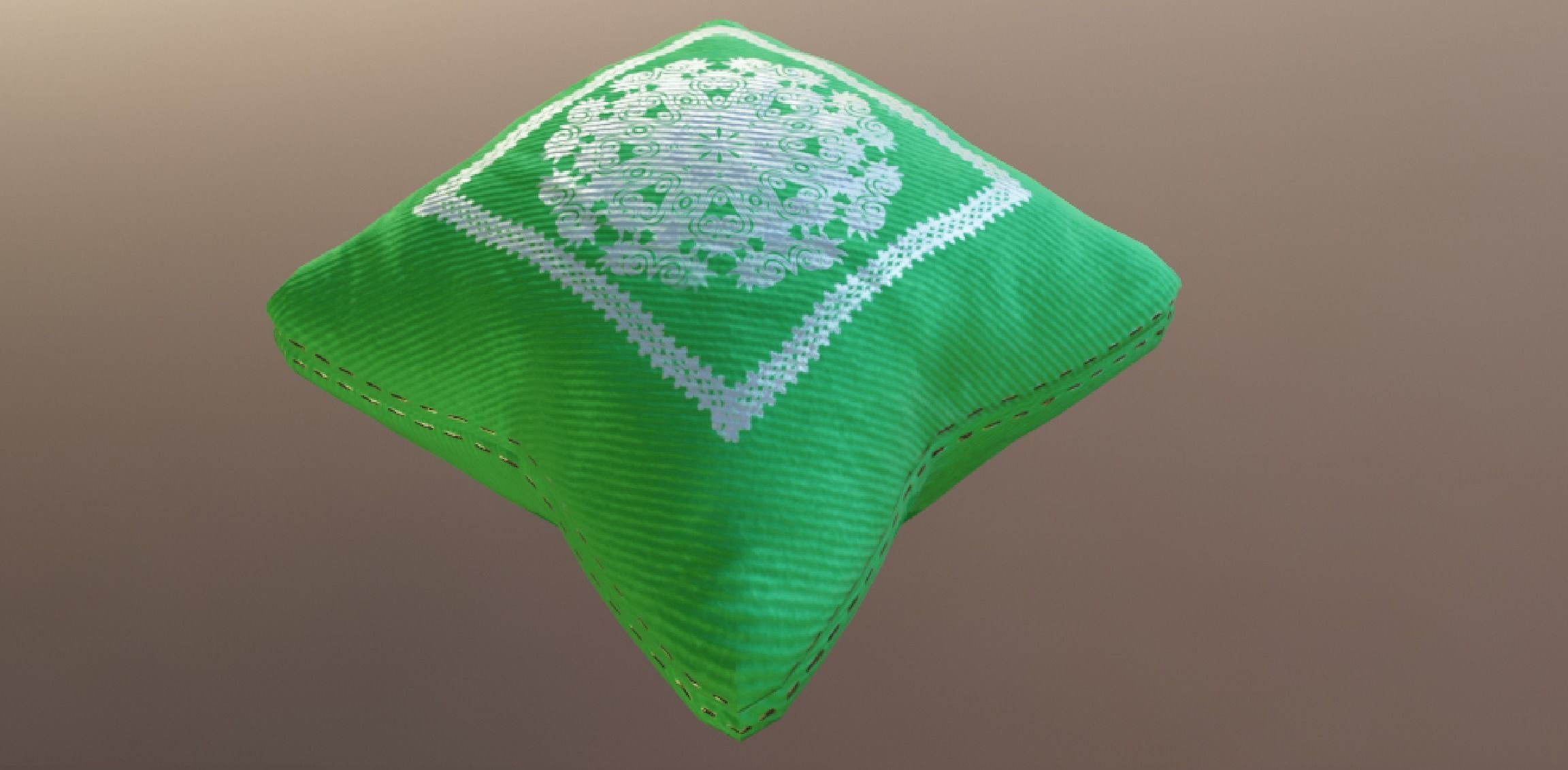 PILLOW SET Low-poly 3D model_83