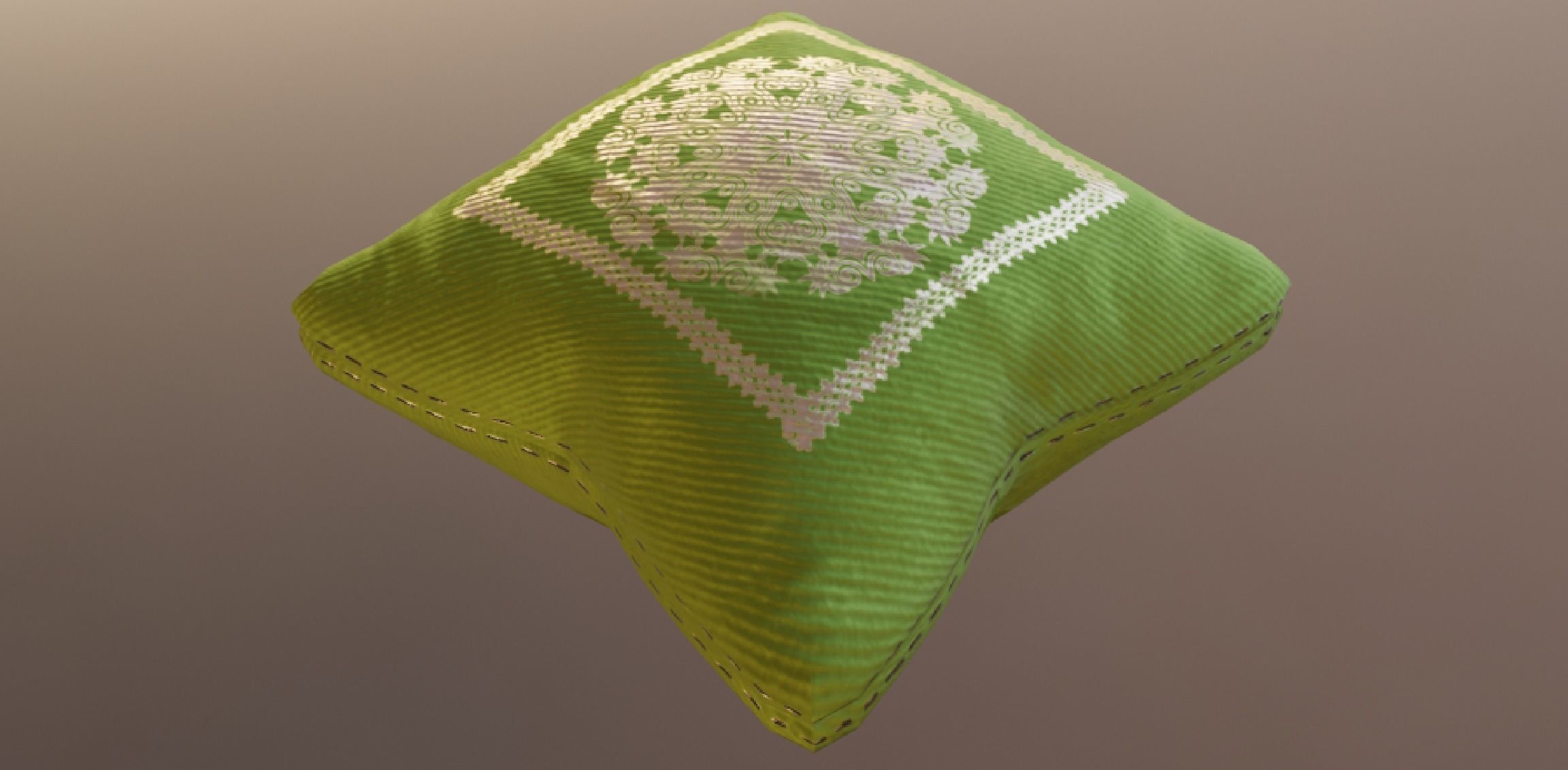 PILLOW SET Low-poly 3D model_98