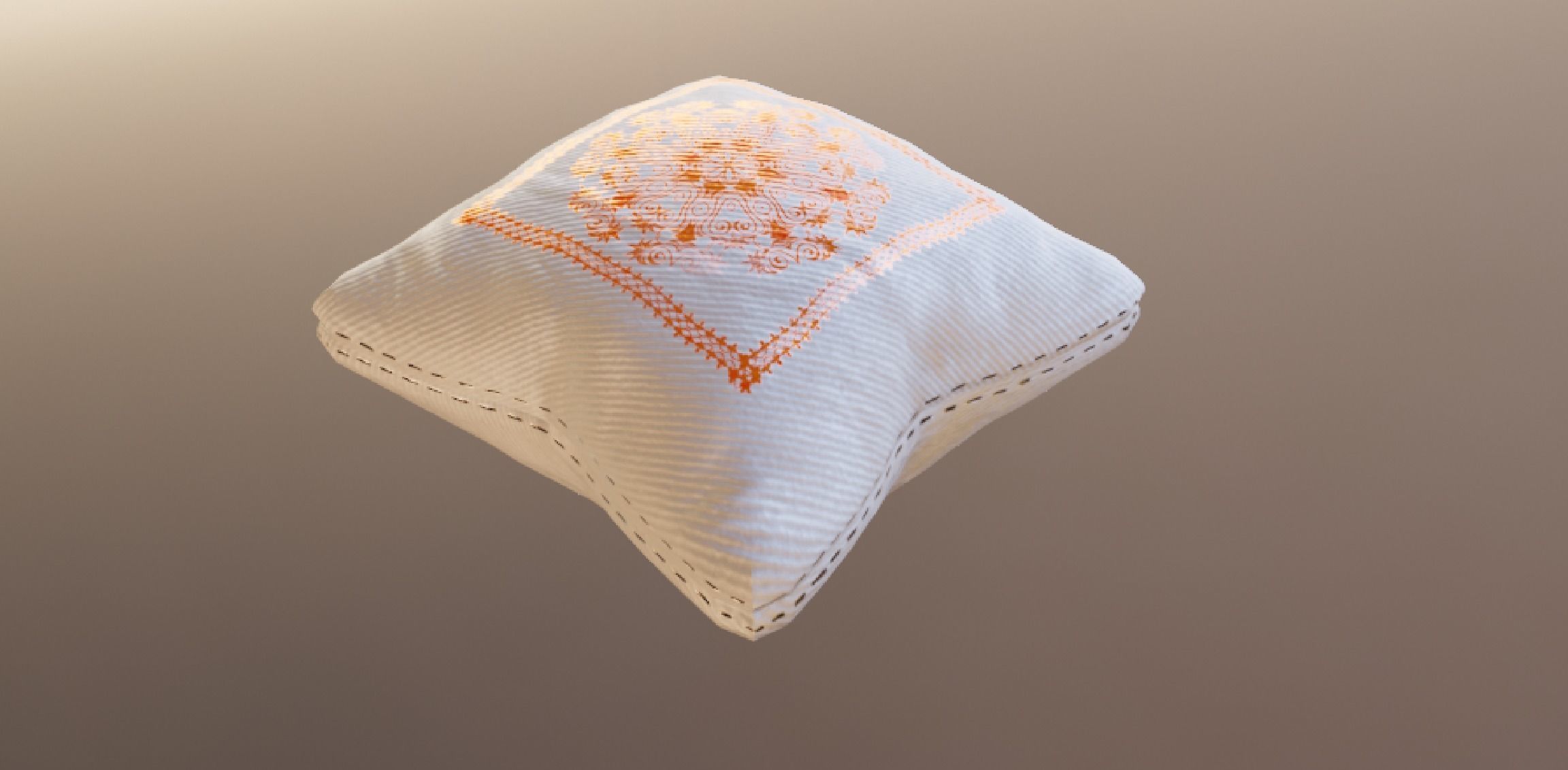 PILLOW SET Low-poly 3D model_61