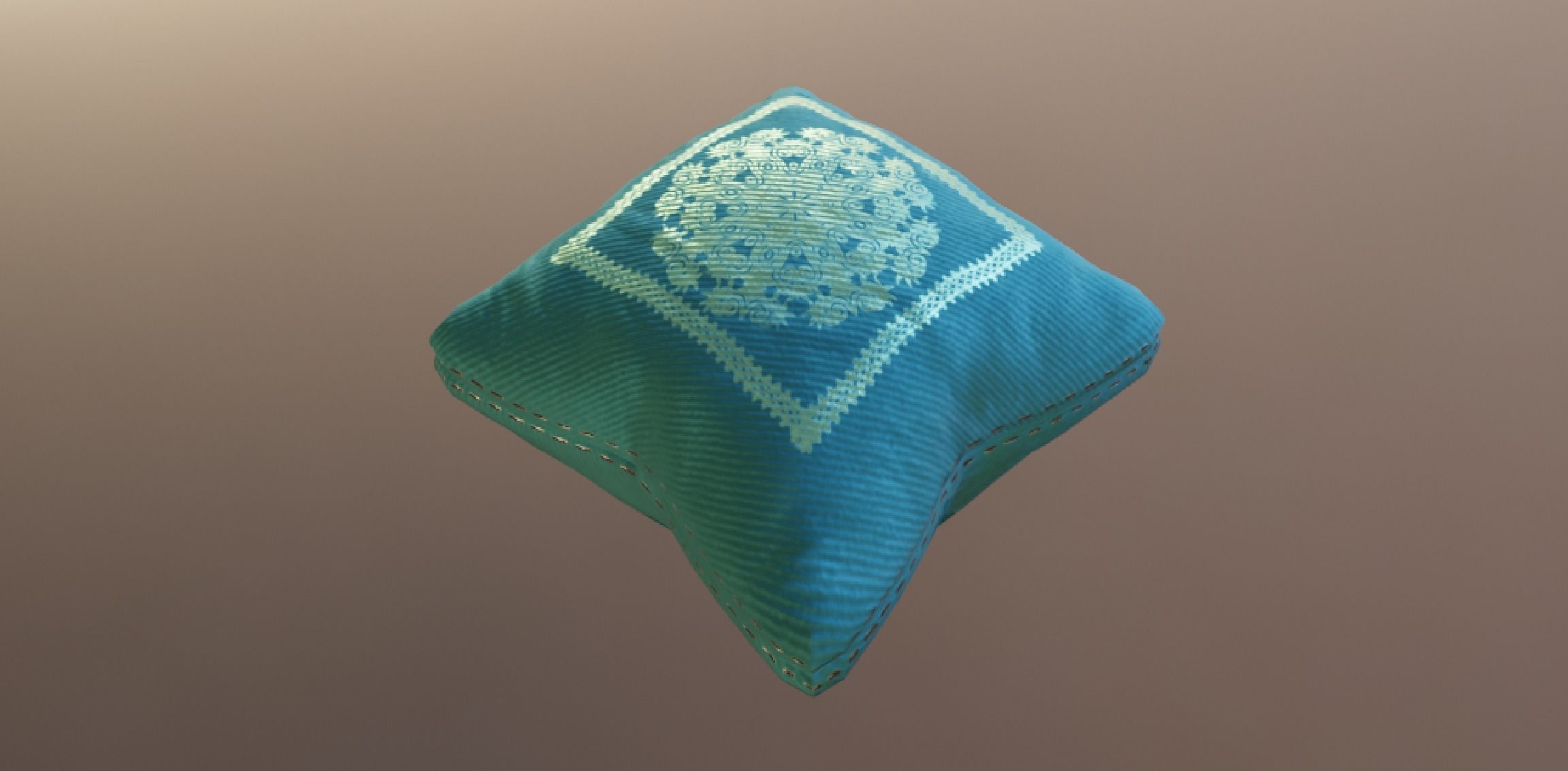 PILLOW SET Low-poly 3D model_53