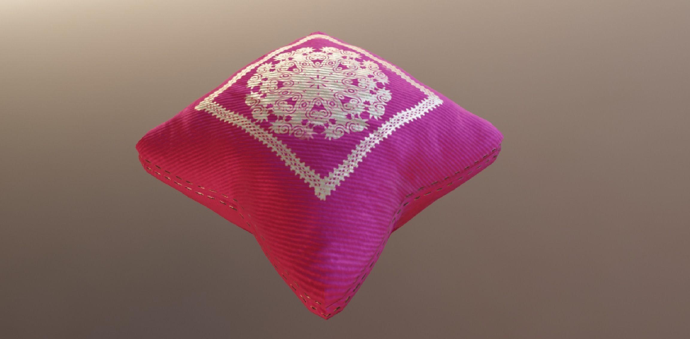 PILLOW SET Low-poly 3D model_108