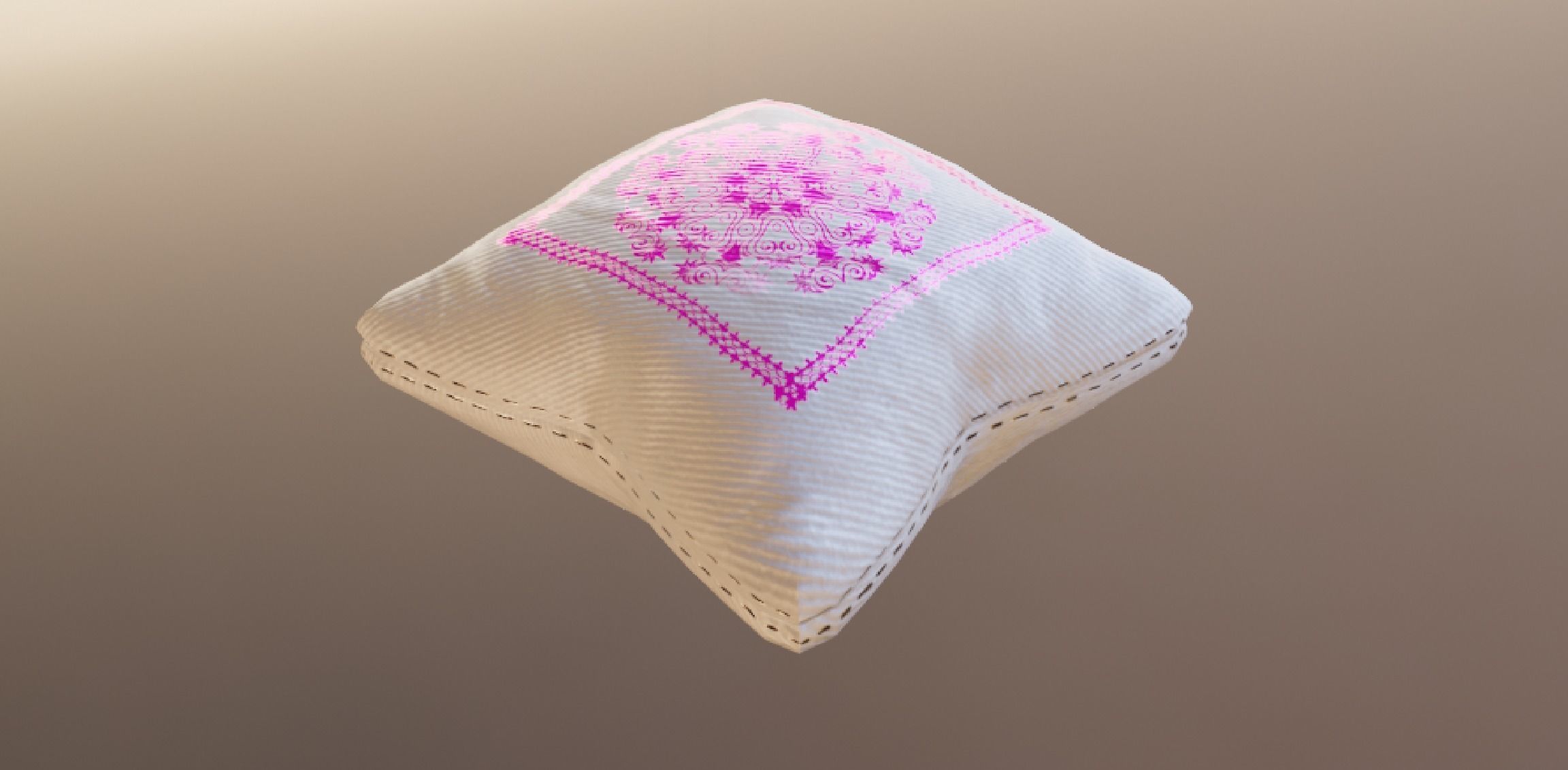 PILLOW SET Low-poly 3D model_54