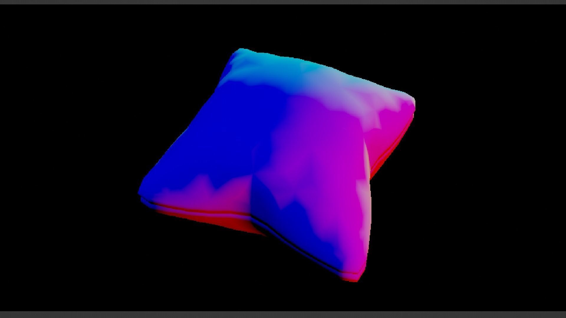 PILLOW SET Low-poly 3D model_50
