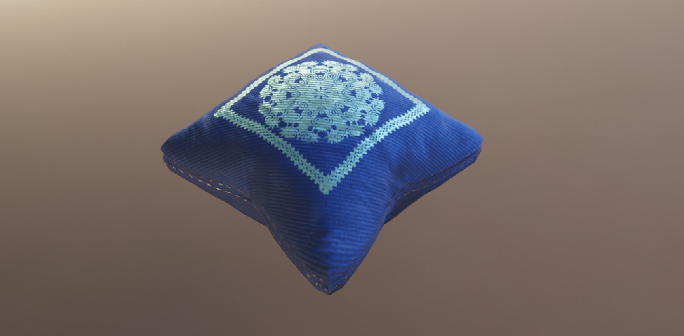 PILLOW SET Low-poly 3D model_82