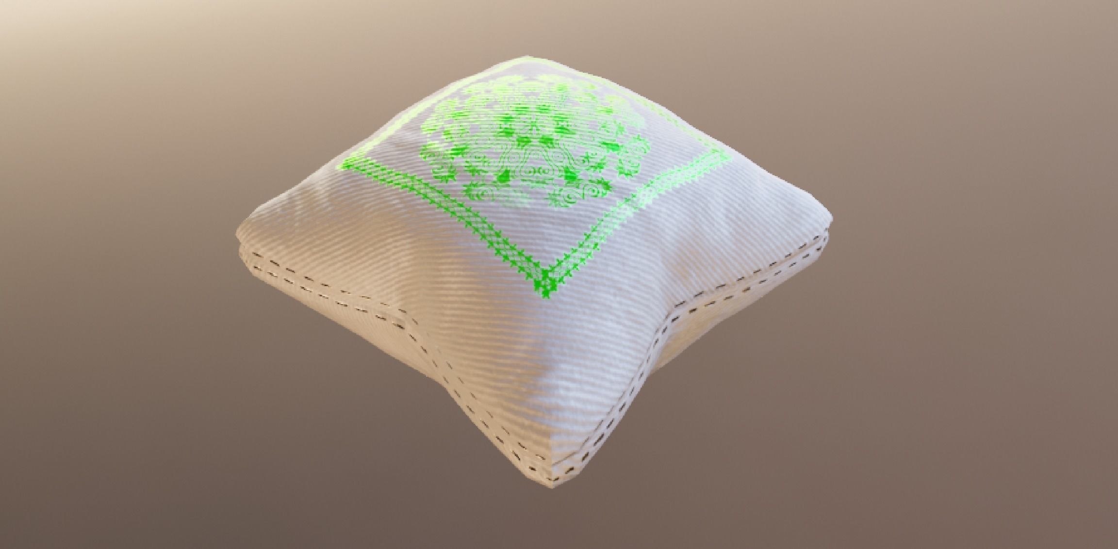 PILLOW SET Low-poly 3D model_105