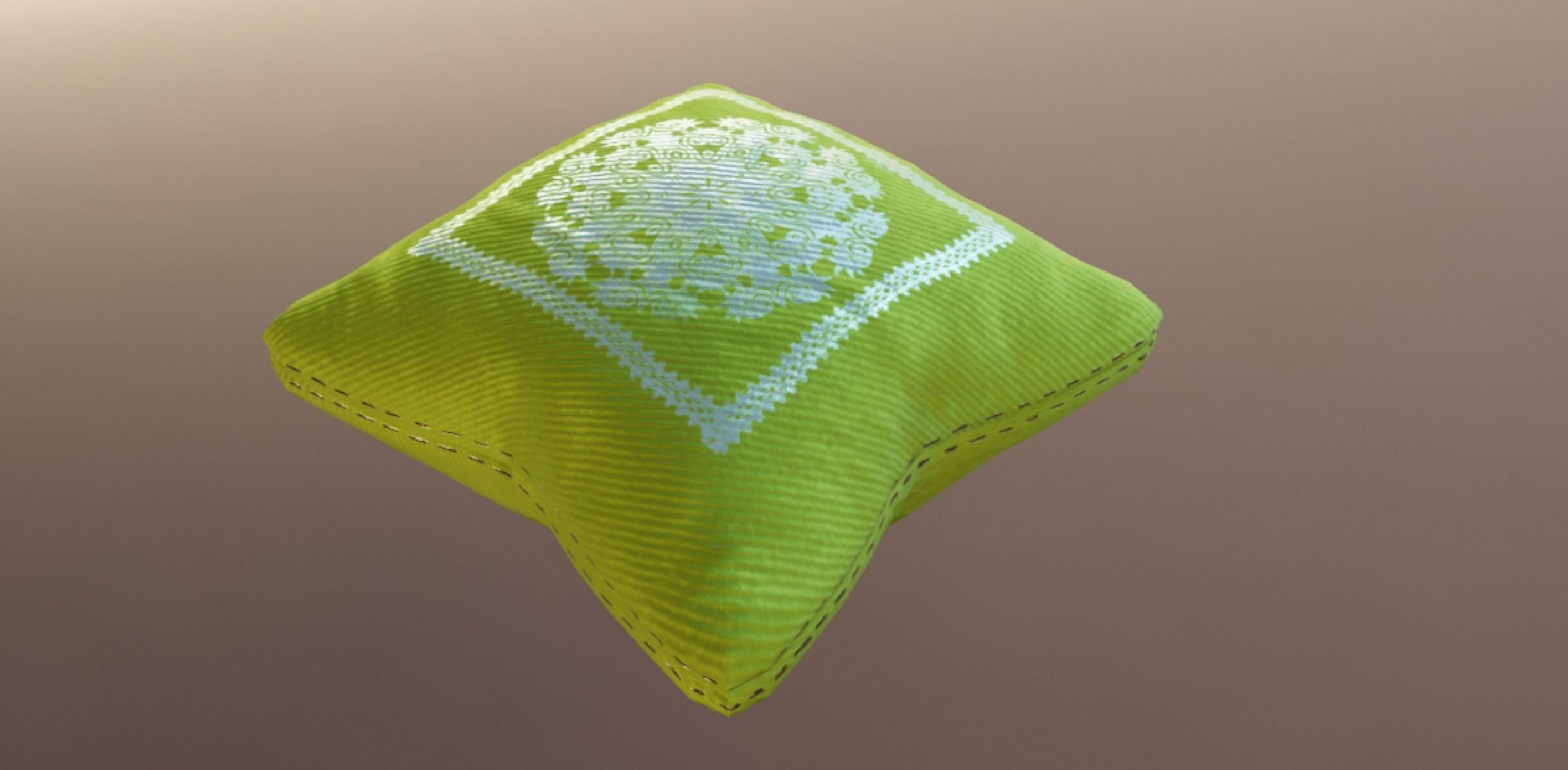 PILLOW SET Low-poly 3D model_70