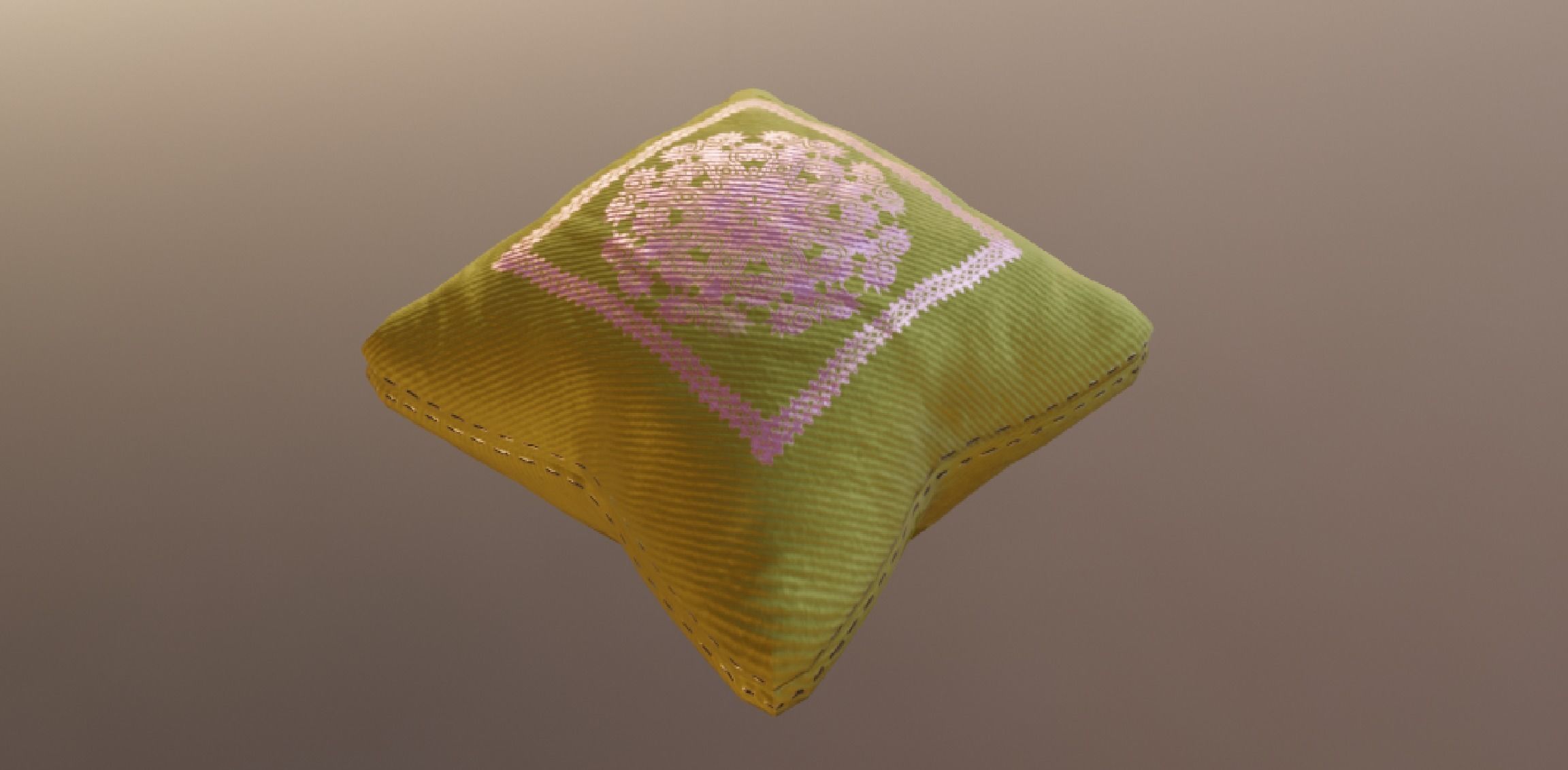 PILLOW SET Low-poly 3D model_73