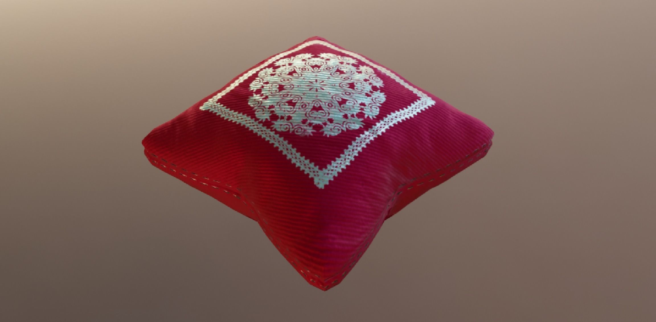 PILLOW SET Low-poly 3D model_63
