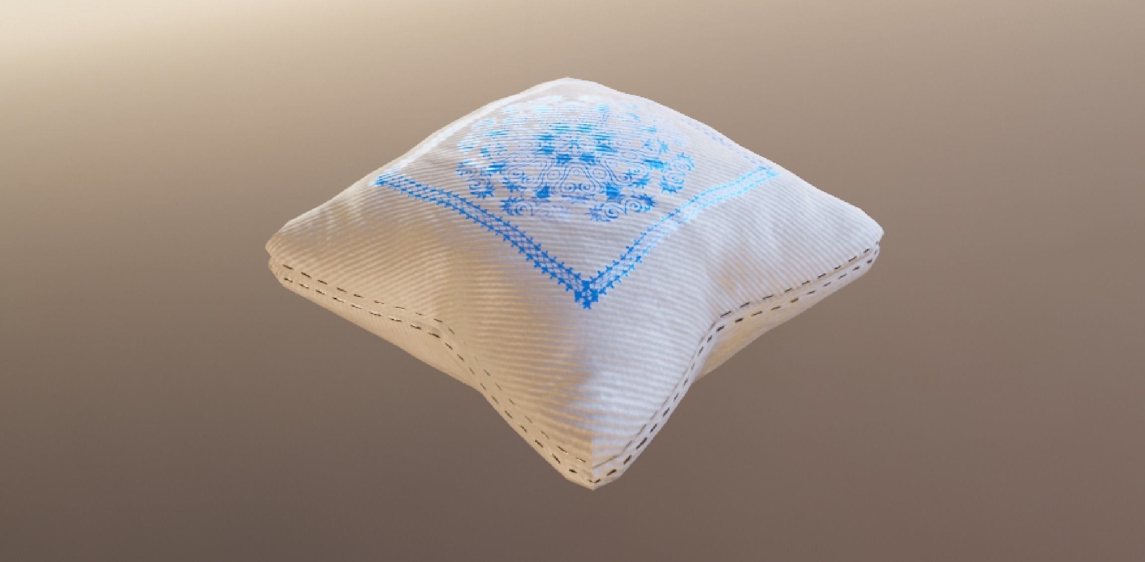 PILLOW SET Low-poly 3D model_57