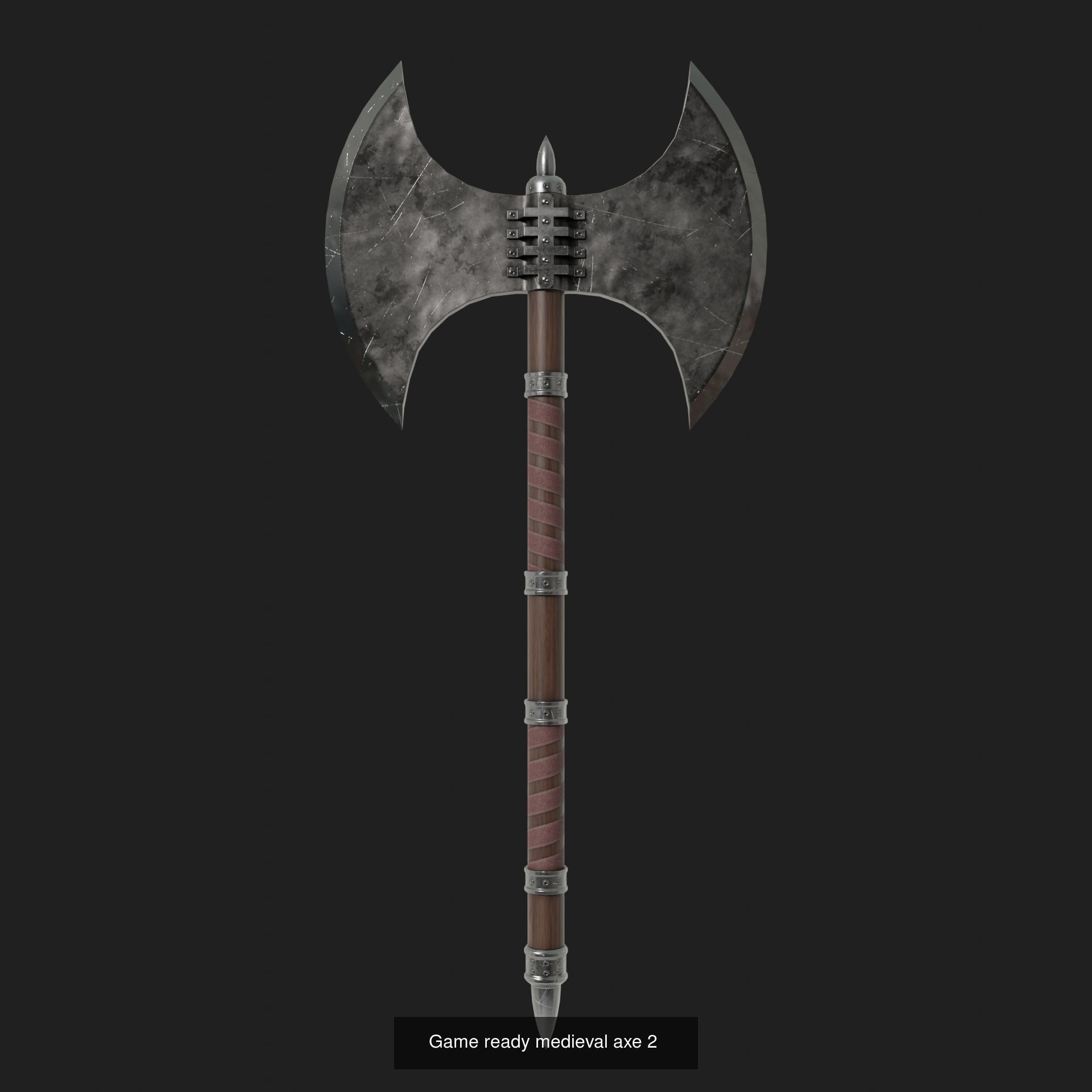 Game ready medieval axes collection _2