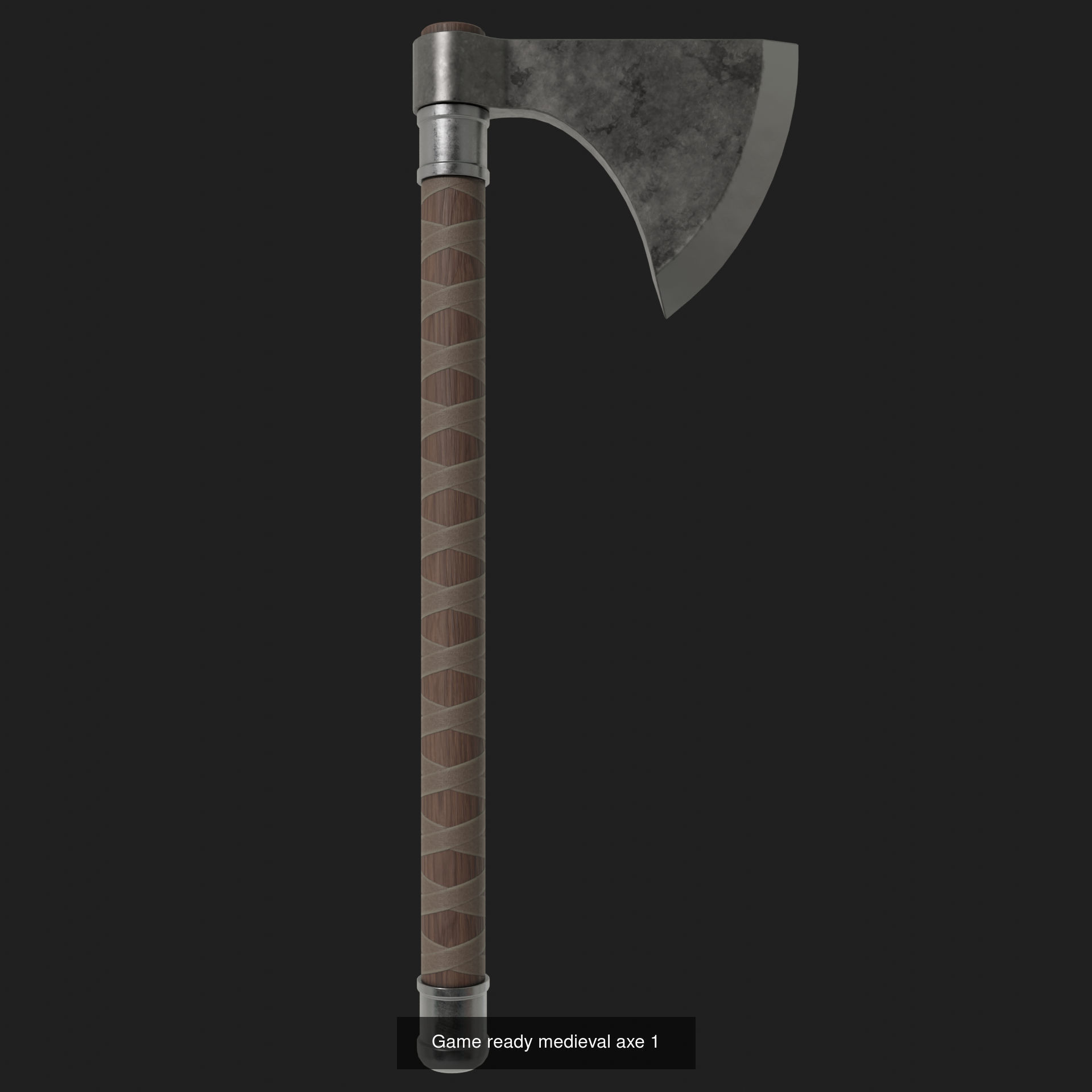 Game ready medieval axes collection _1