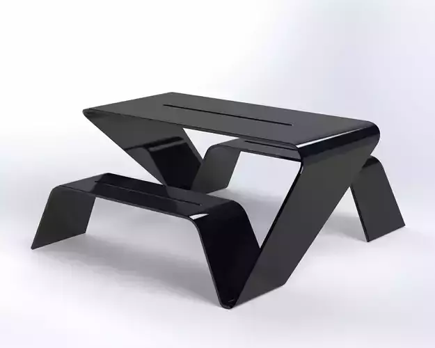Futuristic Table Model