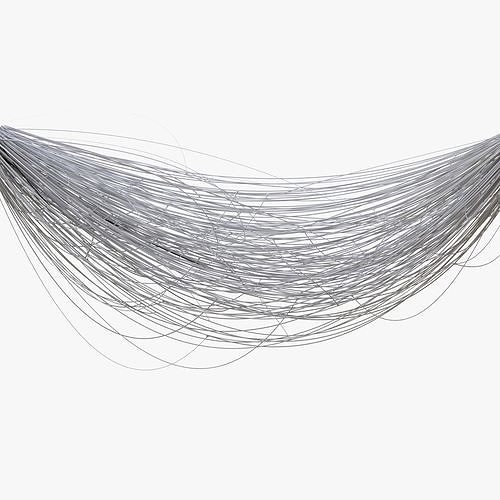 Cable Wire Web 3D model