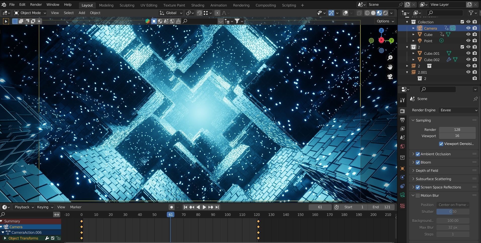 space  Low-poly 3D model_6