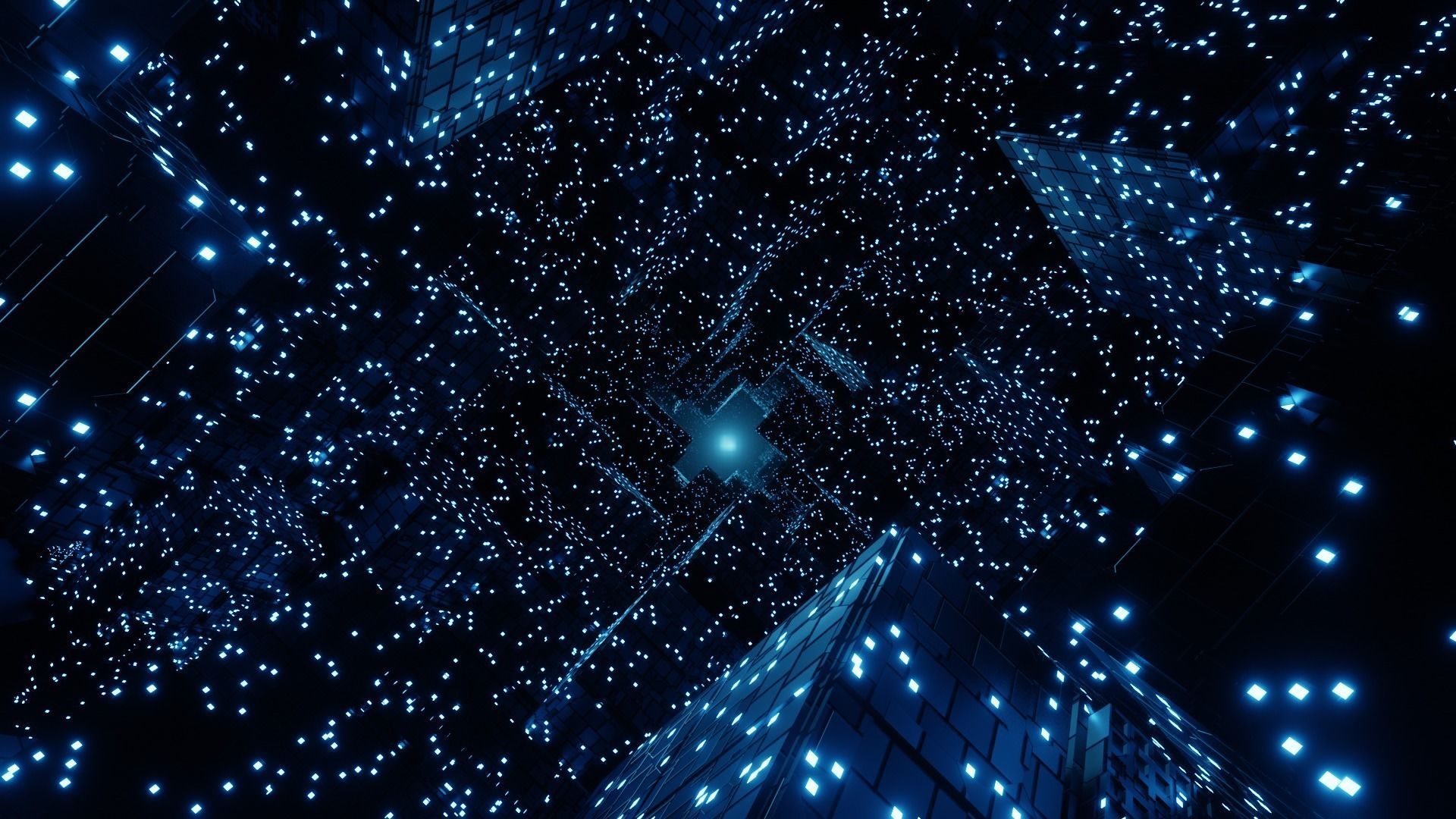 space  Low-poly 3D model_4