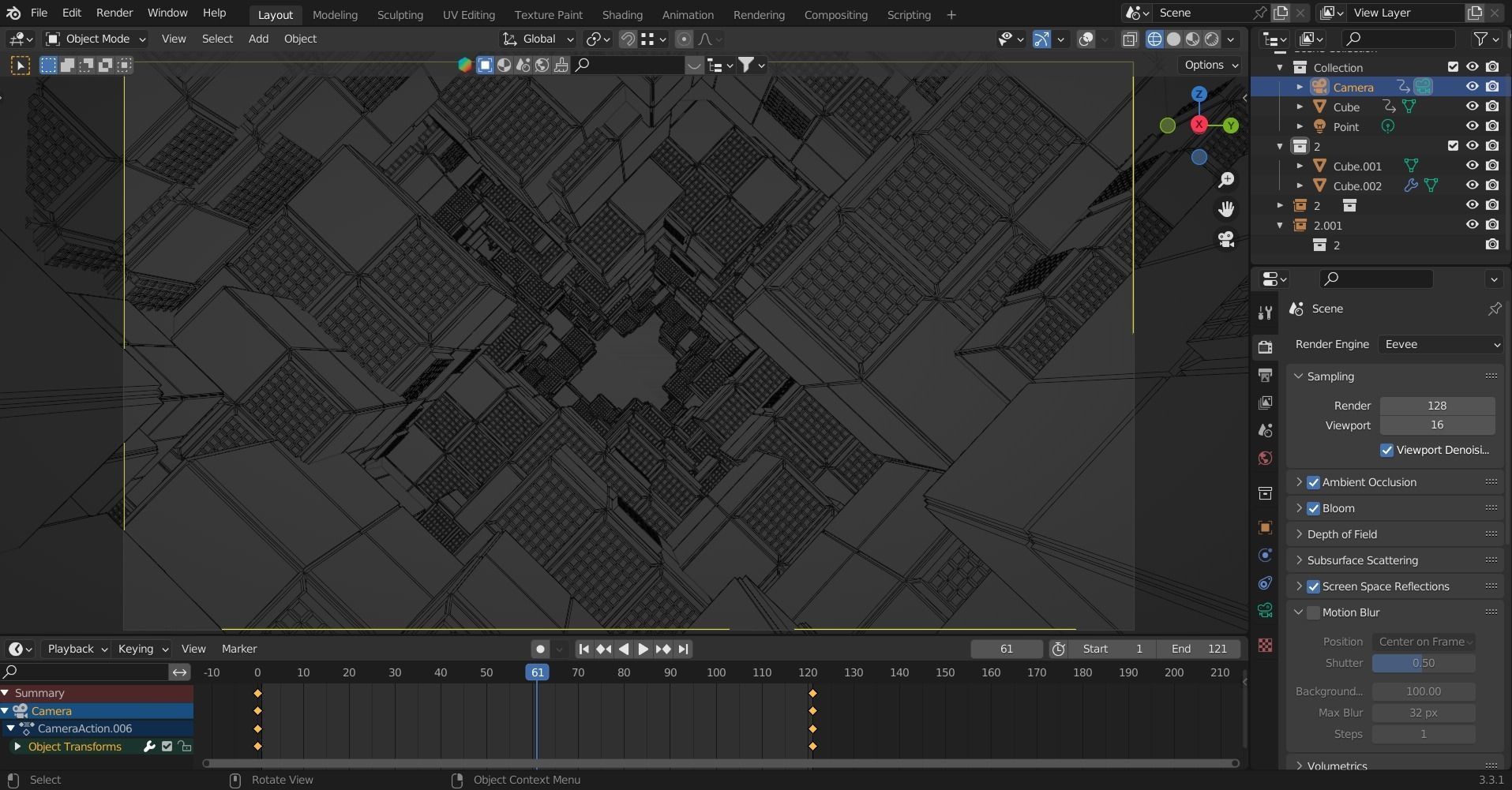 space  Low-poly 3D model_8