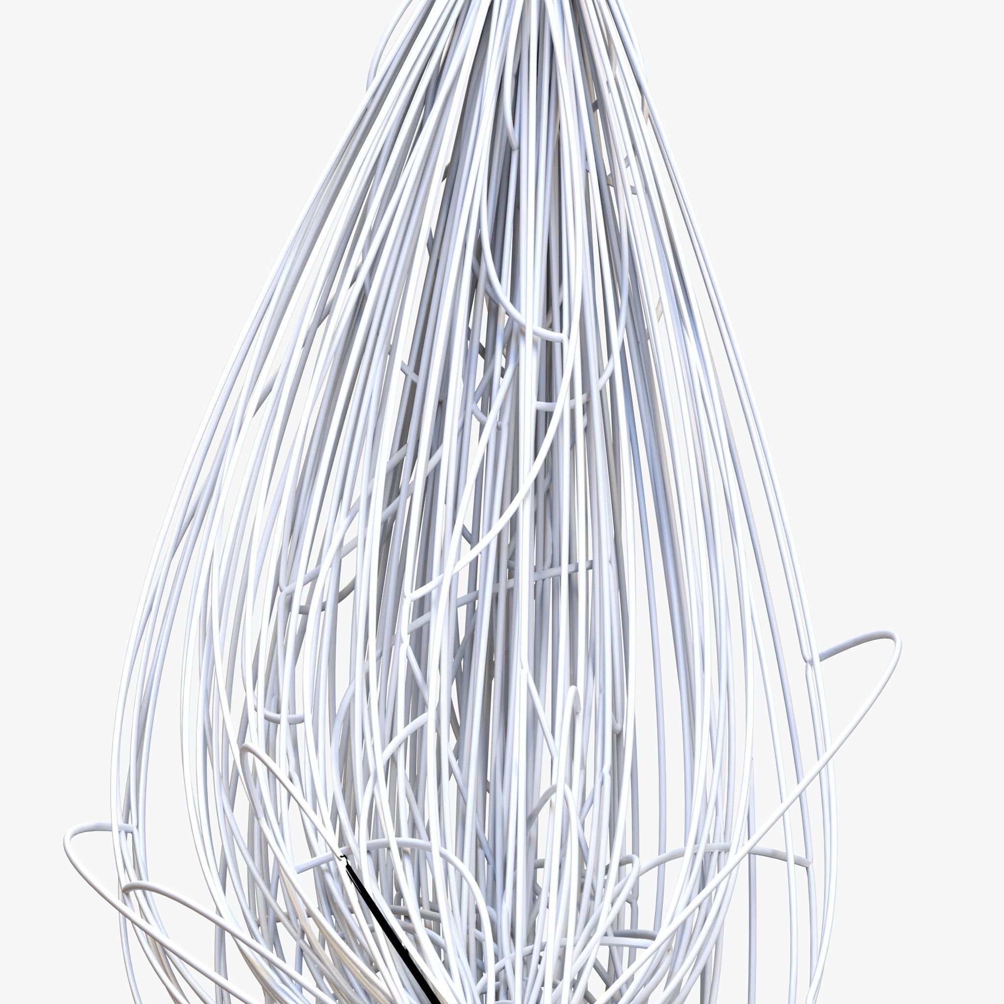 Cable Wire Web 3D model_5