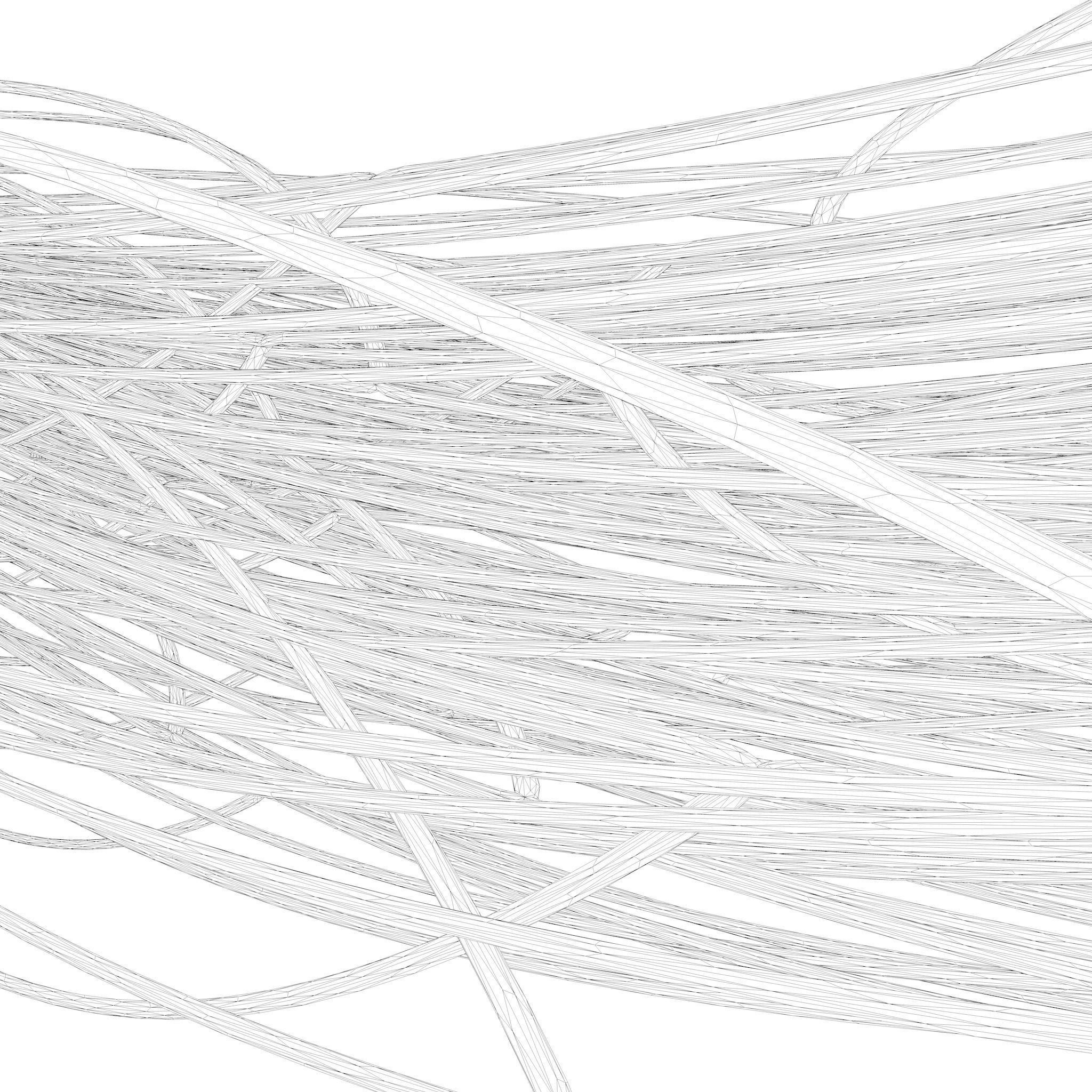 Cable Wire Web 3D model_7