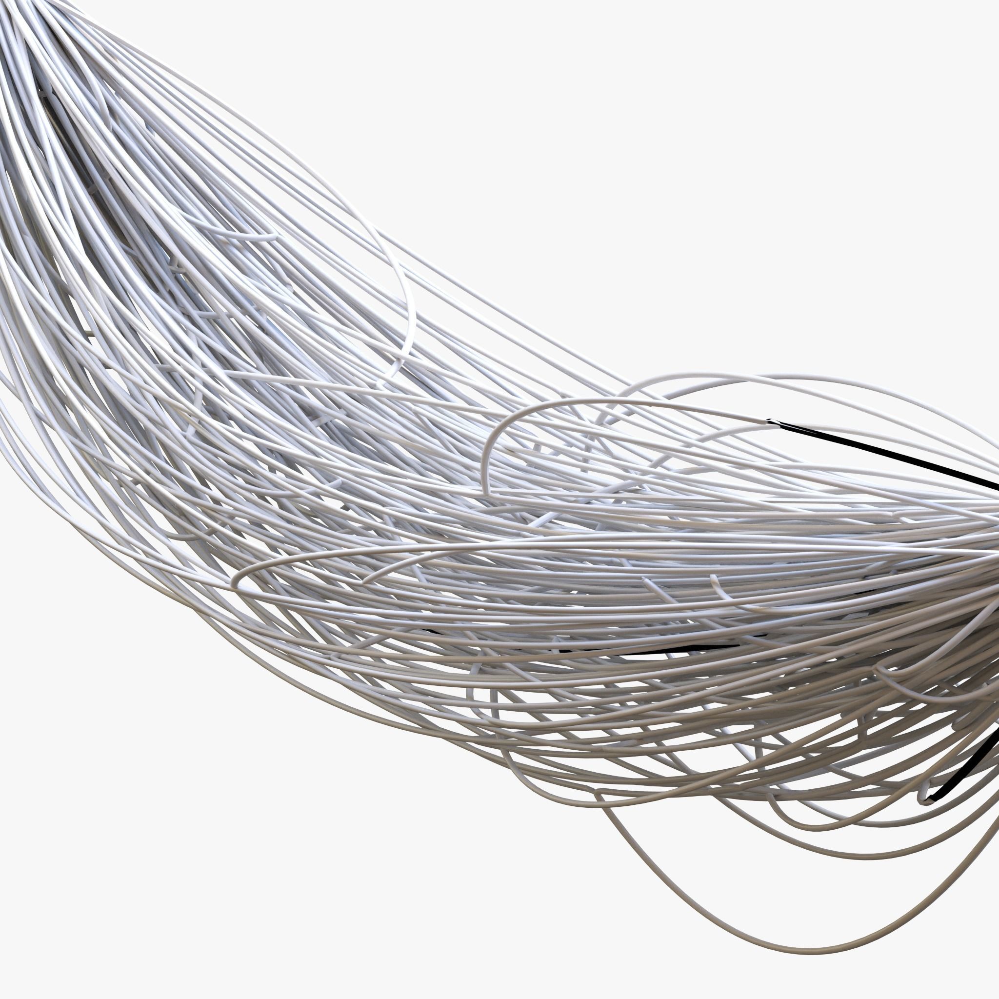 Cable Wire Web 3D model_1