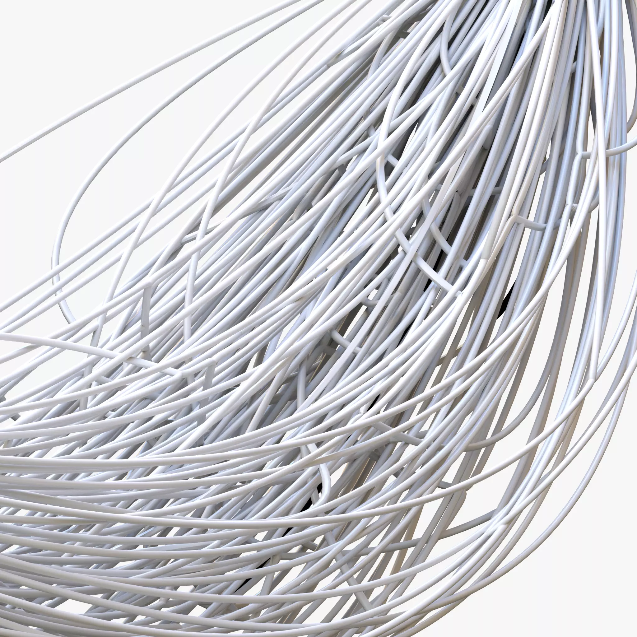 Cable Wire Web 3D model_0
