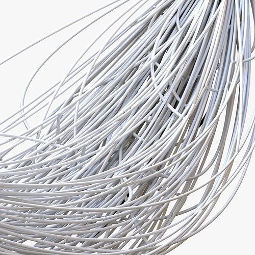 Cable Wire Web 3D model