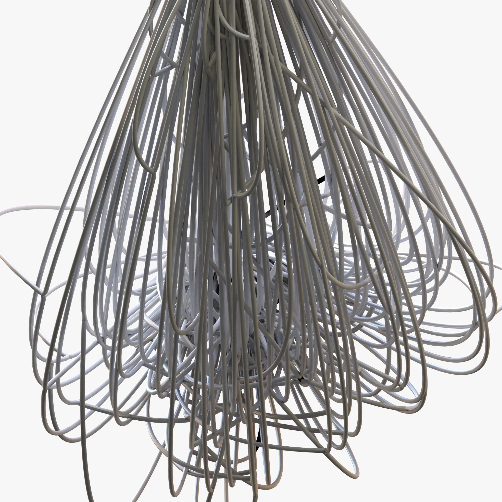 Cable Wire Web 3D model_4