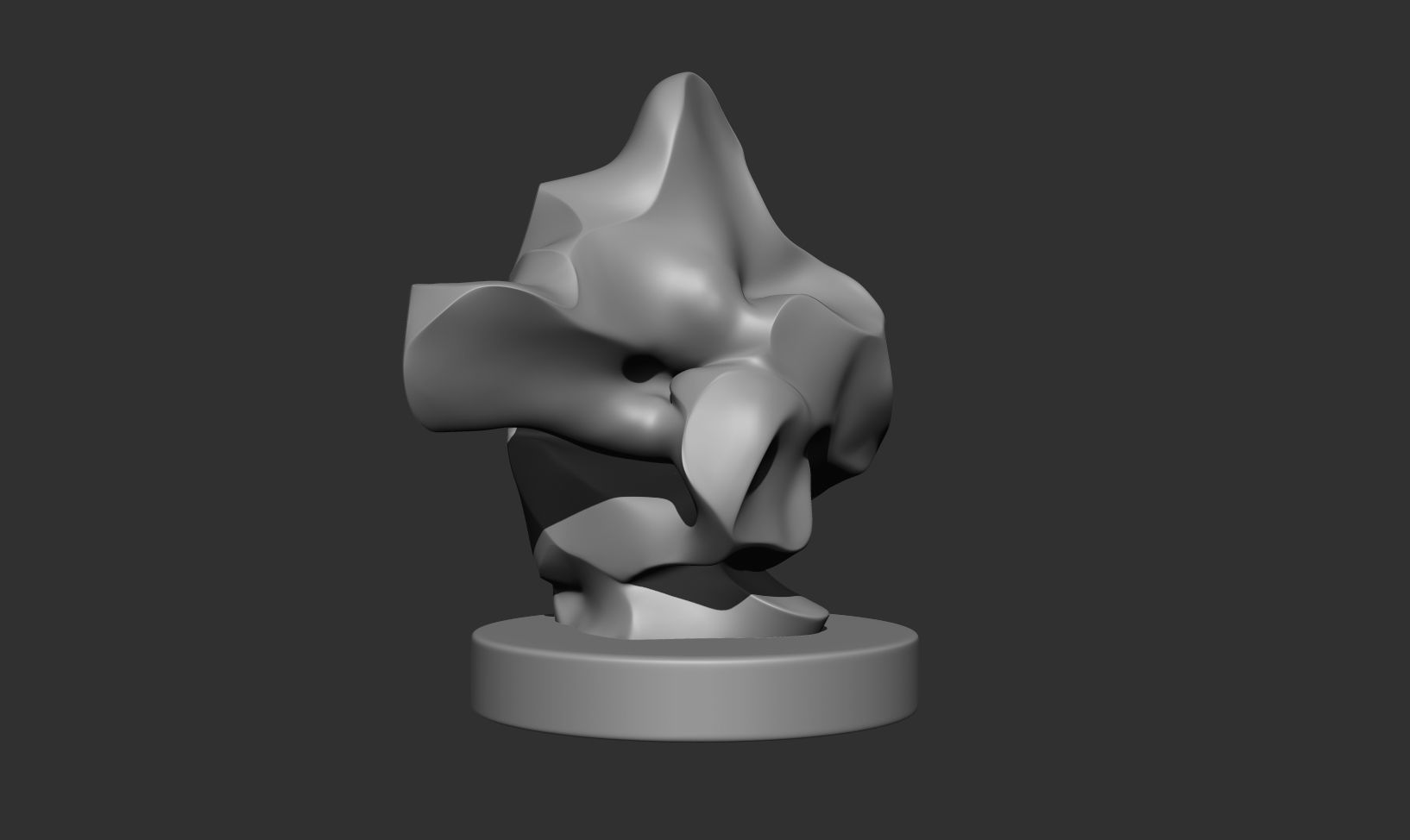 Conceptual sculpture 05 Free 3D print model_1