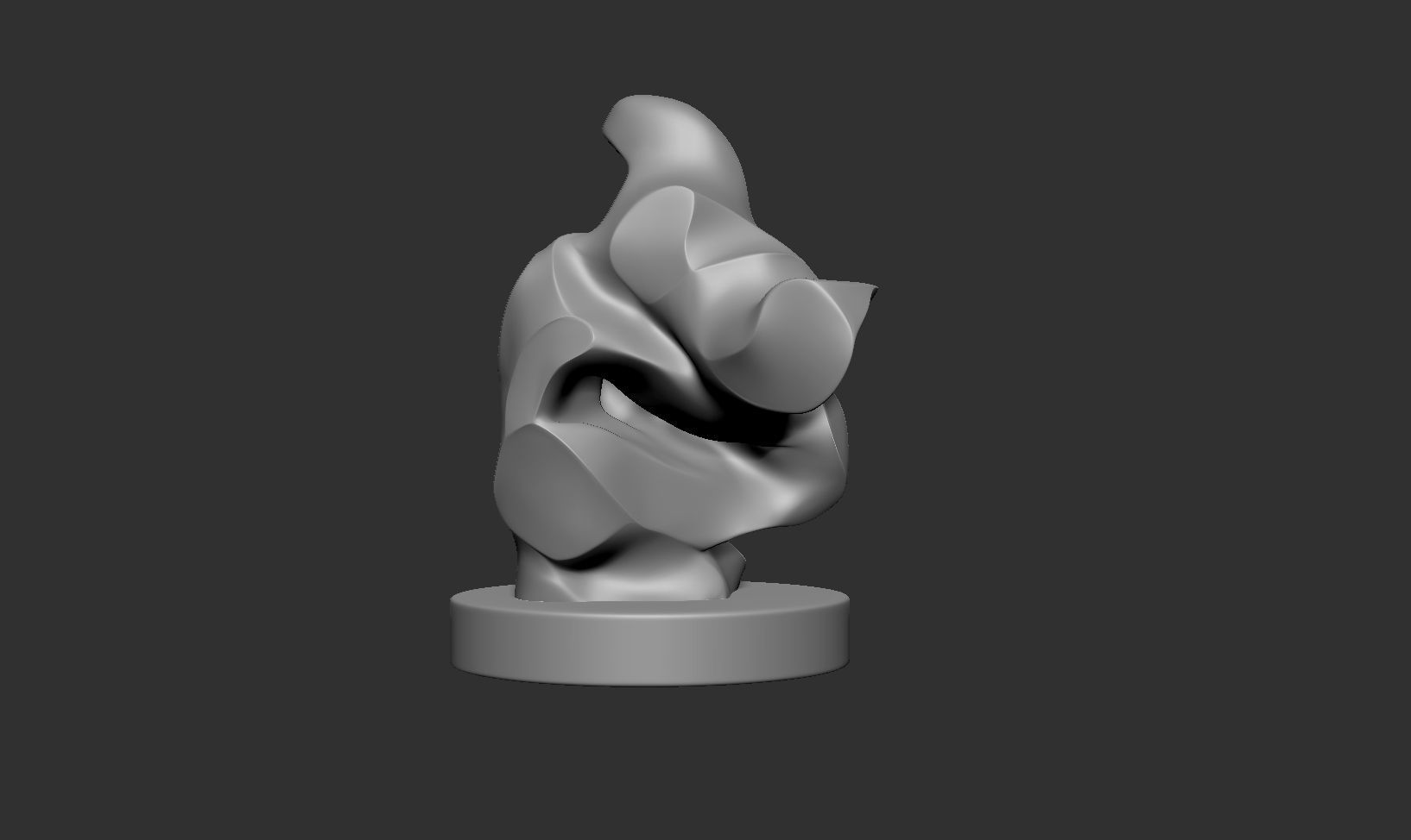 Conceptual sculpture 05 Free 3D print model_9