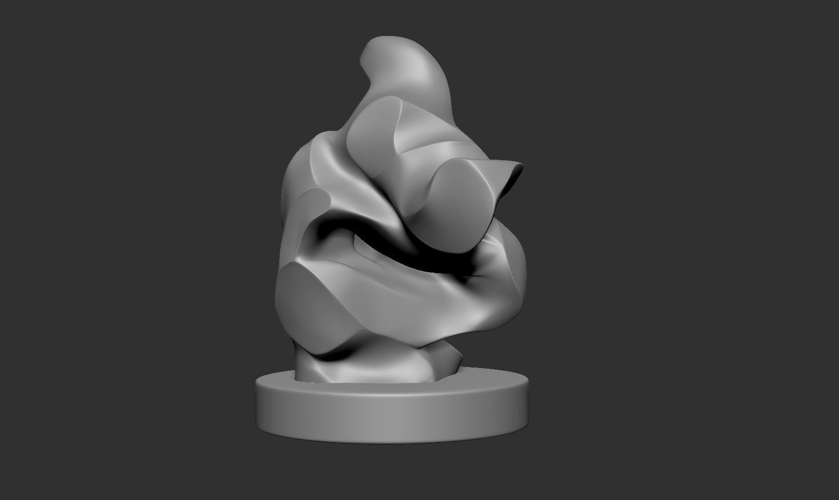 Conceptual sculpture 05 Free 3D print model_3