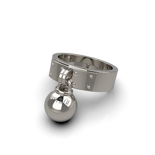 Ring hardwear ball 3D print model