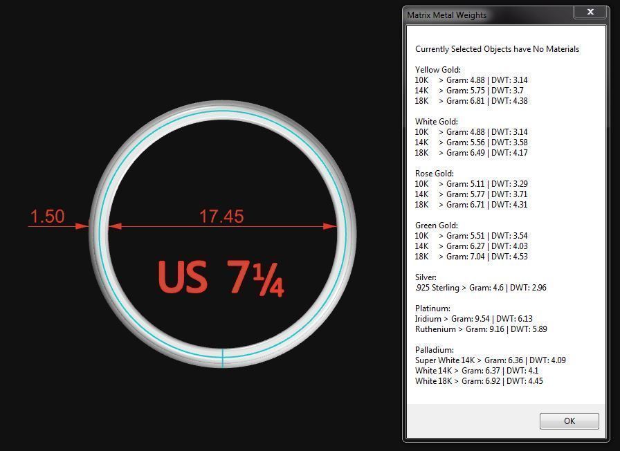 Wedding Rings  3D print model_4