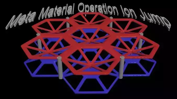 Meta Material - Operation Ion Jump -  Concept 3D print model