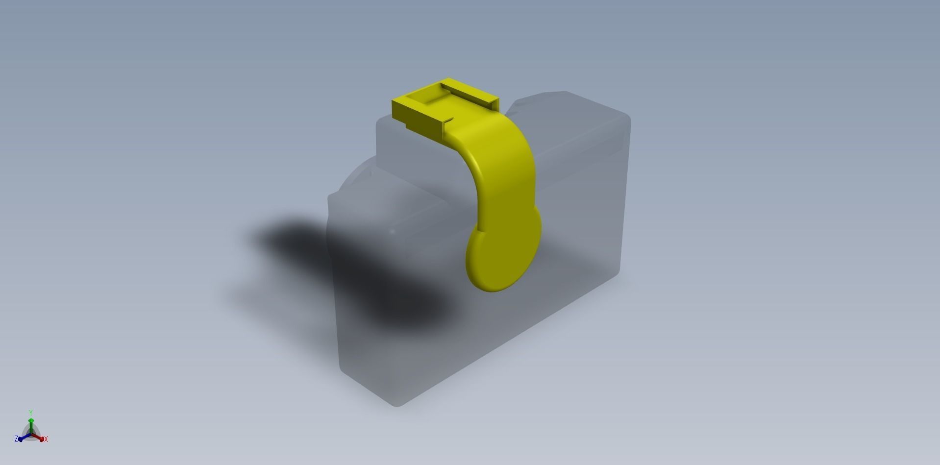 Camera Eye Piece Cap 3D print model_3