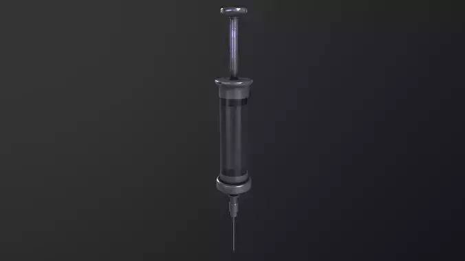 Syringe 3D Model