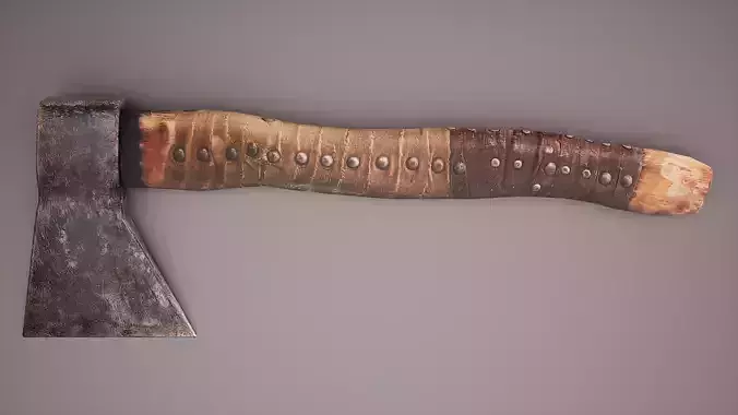 Low-poly Axe