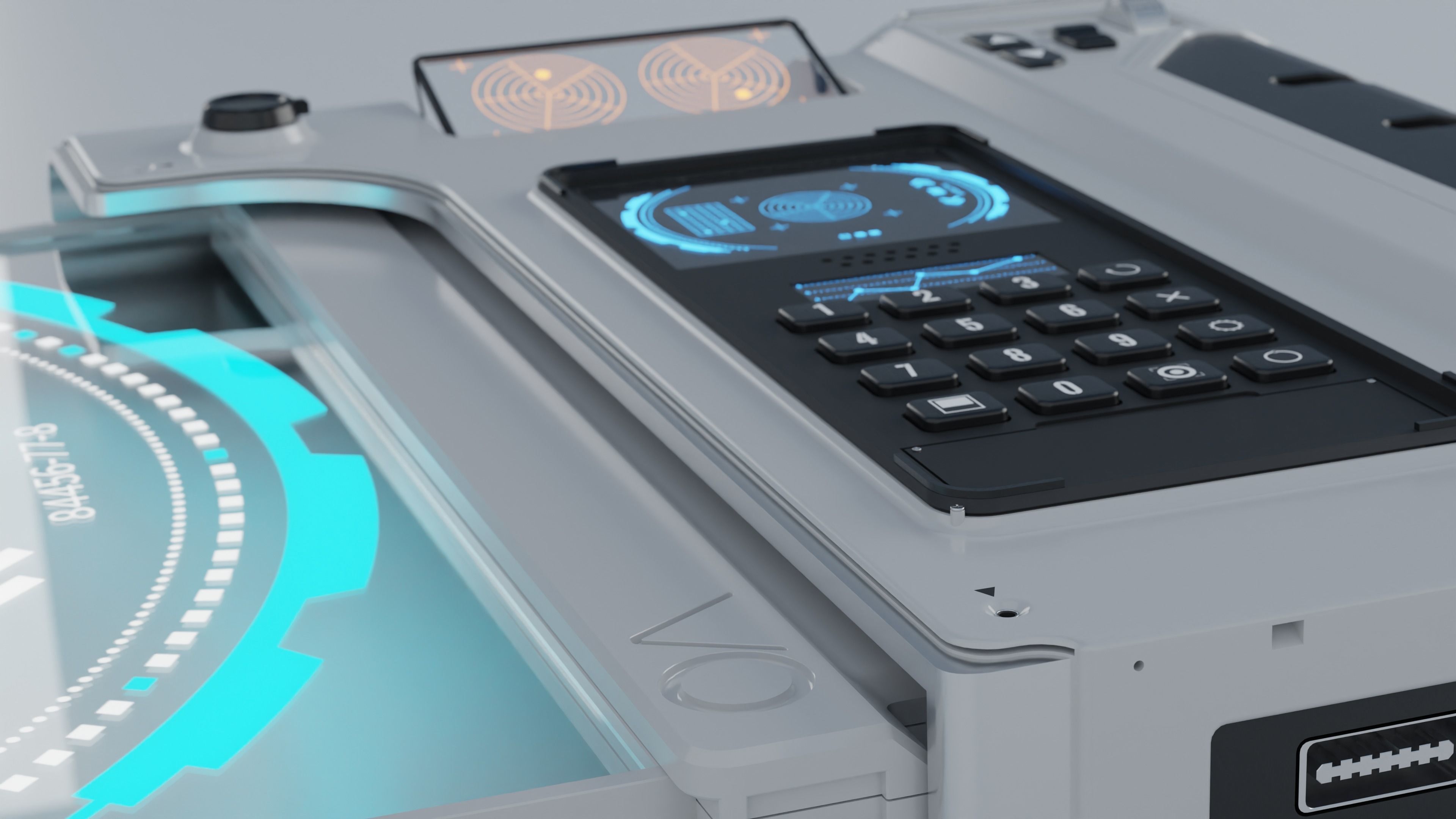 Sci-Fi Controller-Screen 3D model_5