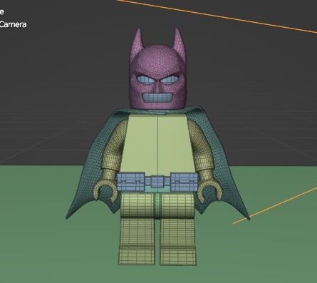 Lego Batman 3D model  3D model_9