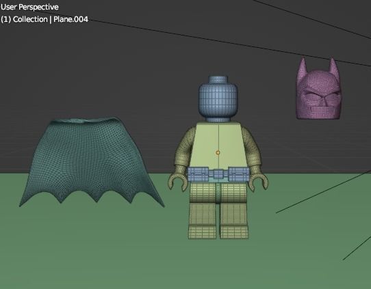 Lego Batman 3D model  3D model_11