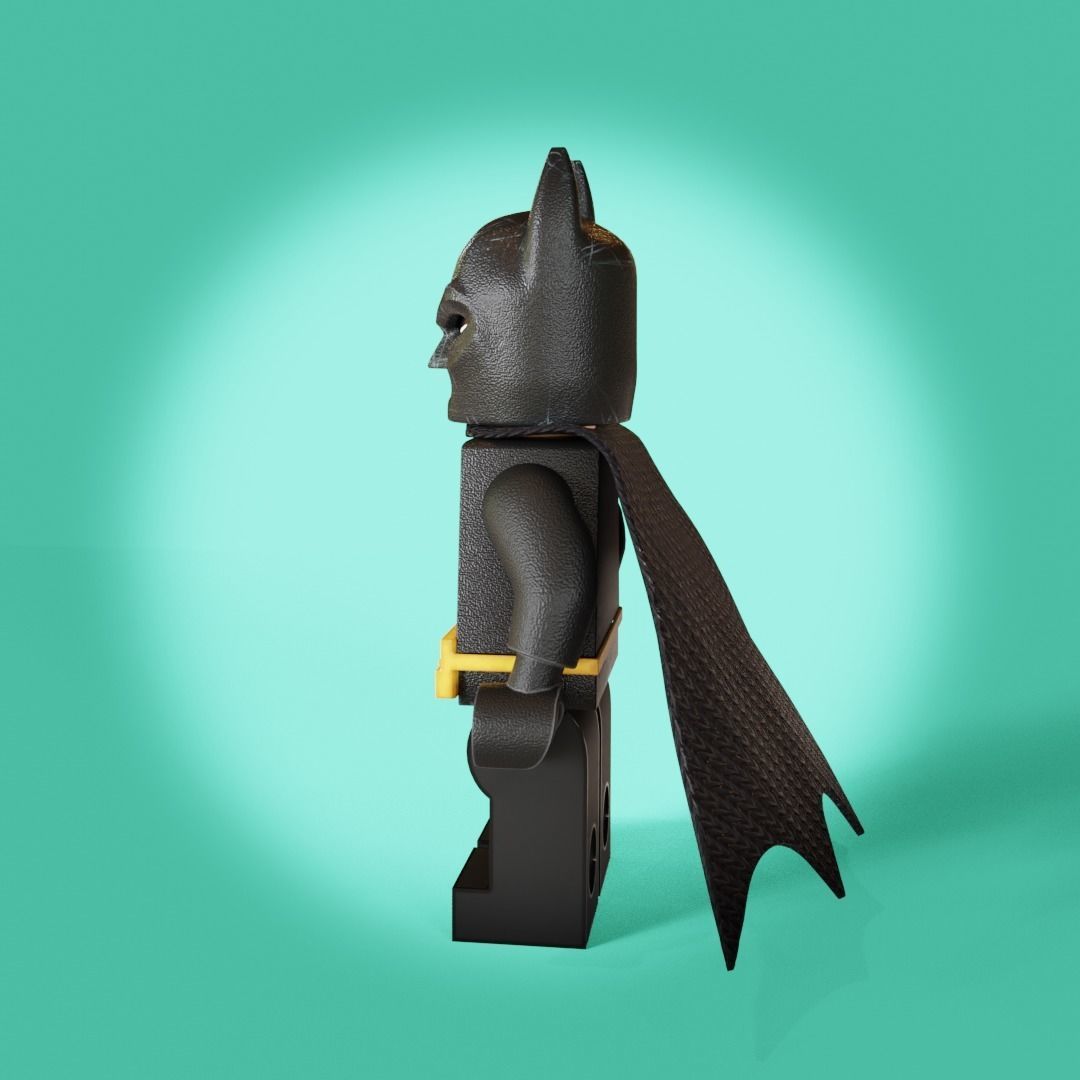 Lego Batman 3D model  3D model_7