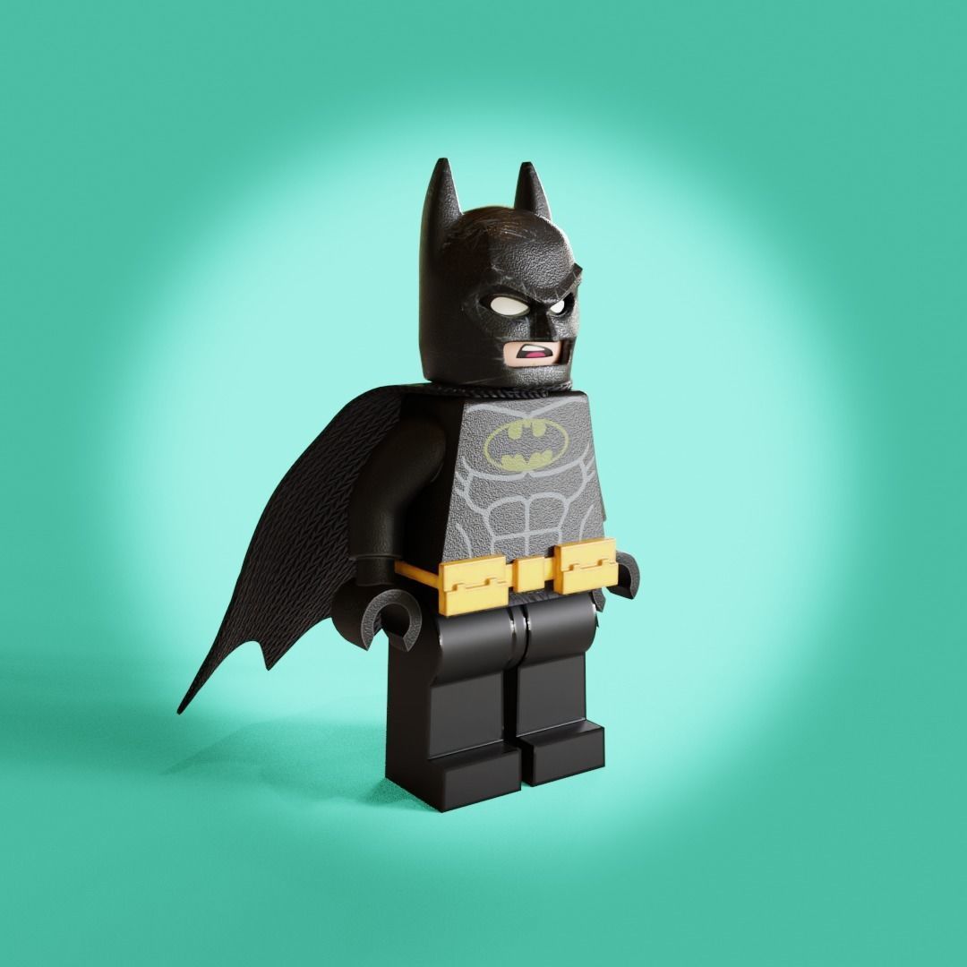 Lego Batman 3D model  3D model_5