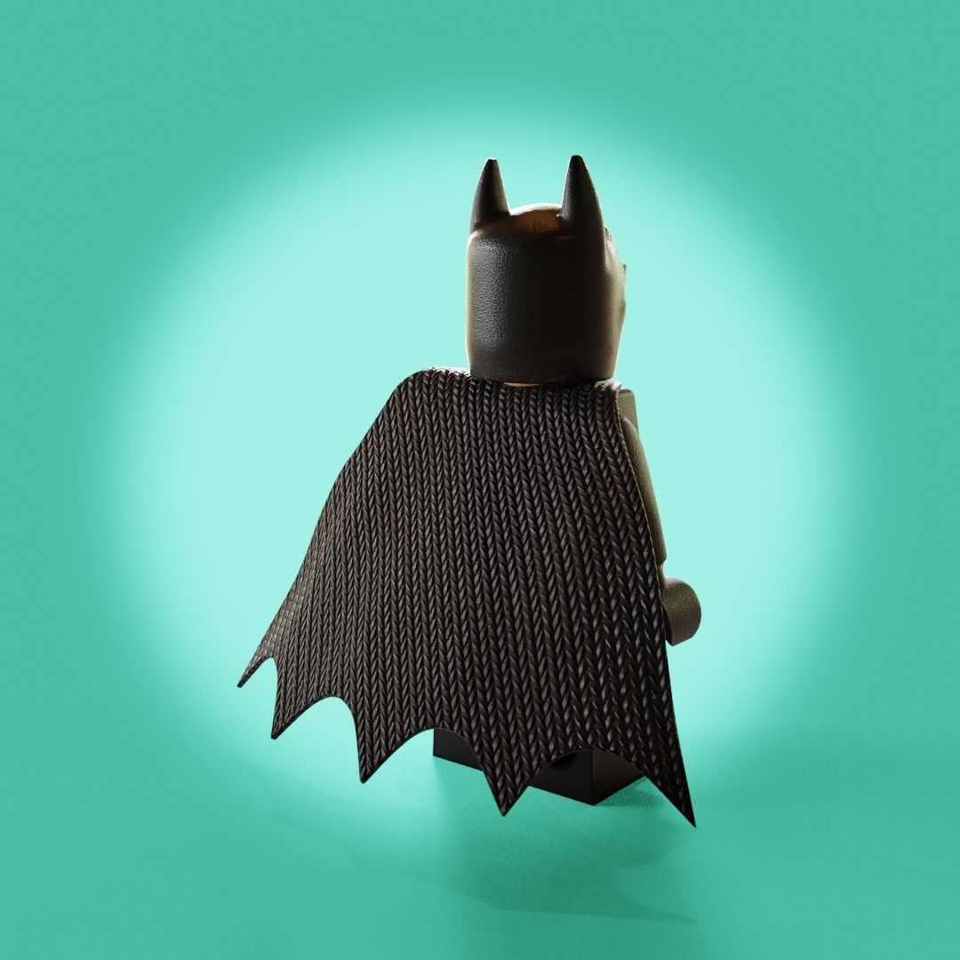 Lego Batman 3D model  3D model_6